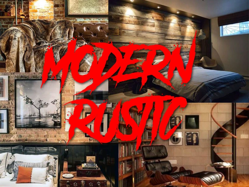 Modern Rustic Decor For Men